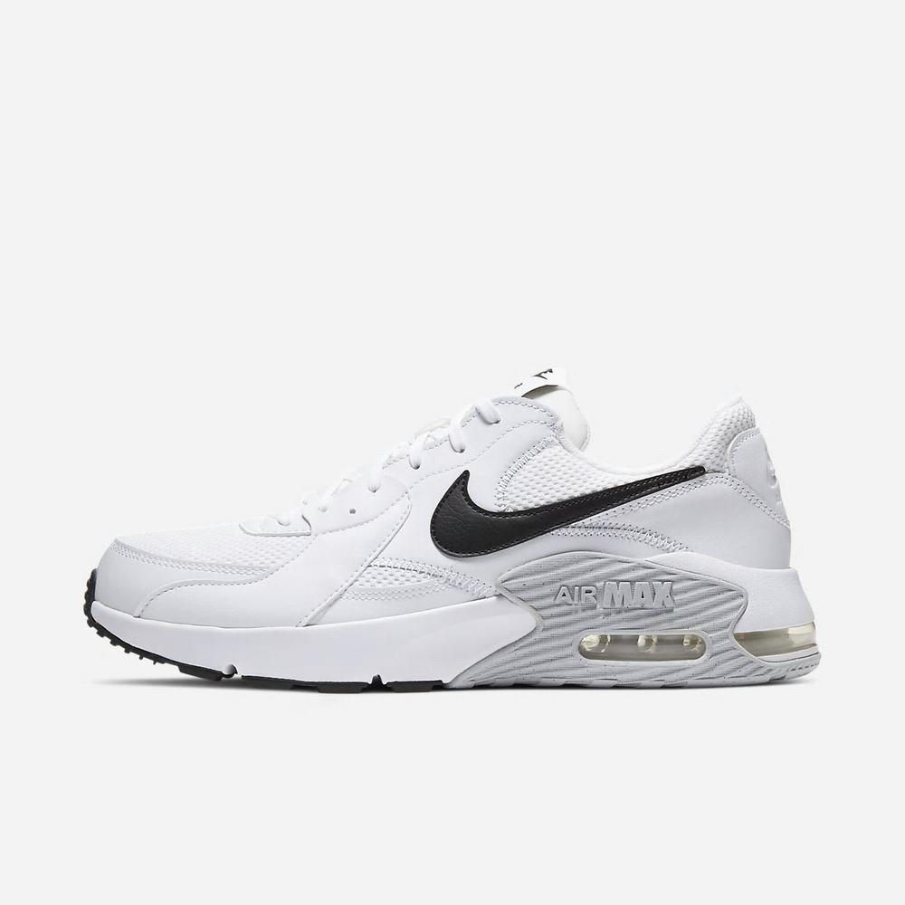 Sneakers Nike Air Max Excee Blanche 0654-827 White/Pure Platinum/Black Homme | DKO-00299151